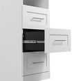thumbnail image 5 of Bestar Pur 86W Closet Organizer with Drawers in White - Engineered Wood, 5 of 11