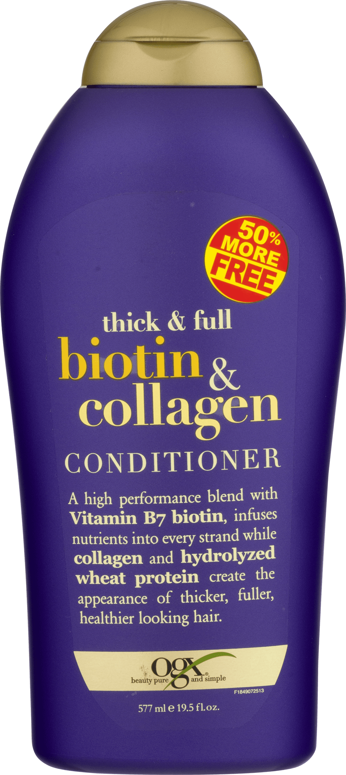 OGX Thick & Full + Biotin & Collagen Conditioner, 19.5 fl oz