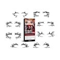 thumbnail image 1 of Halloween Party Cosmetic Eyeliner Sticker Eye Makeup Temporary Tattoos, 1 of 2