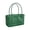 Green, variant on Modern Lattice Weave PVC Handbag Offering Spacious Compartment And Lightweight