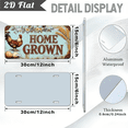 thumbnail image 3 of A rectangular aluminum "Native Plant" decorative license plate. The size is 12 * 6 inches., 3 of 8