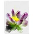 thumbnail image 2 of Esquisse de Fleurs de Lotus Aquarelle - Impression sur Toile Florale, 2 of 3