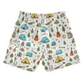 thumbnail image 2 of joogoo Boys Swim Trunks Camping and Guitars Beach Board Shorts Drawstring Swimsuit 2T, 2 of 6
