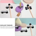thumbnail image 4 of Support de Tambour pour Mallets 3 Pcs 5.00x2.00x1.80 Po Noir, 4 of 5