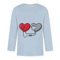 Awdenio Mens Long Sleeve Shirt Clearance Valentines Tops St Valentine