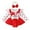 Rouge, variante sur Combinaison à Bretelles à Manches Longues pour Bébés et Tout-Petites Filles, Imprimé Dessin Animé, Justaucorps, Nœud Papillon, Bandeaux, Ensembles, Tenue Fille 18 Mois, Vêtements Fille 3, Bodys pour Bébé, Gymnastique Filles à Manches Longues, Leo Rouge 3-6 Mois