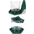 thumbnail image 2 of Comederos para pájaros estilo antiguo, comederos para pájaros automáticos colgantes, comederos para pájaros, comederos para pájaros, comederos para loros para pájaros pequeños y medianos Adepaton WL-00387, 2 of 6
