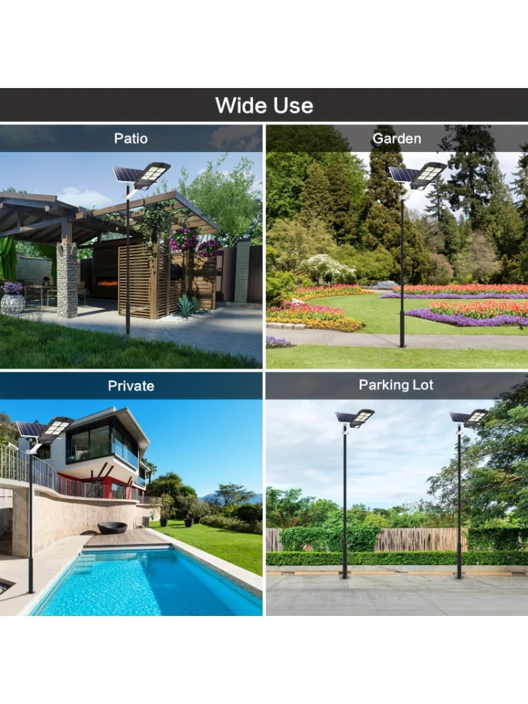 1 set of 118 inch / 3 meters lamp posts, metal lamp post in black finished, outdoor light lamp pole