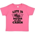 thumbnail image 3 of Inktastic Life is Better at the Cabin with Trees and Moon Boys or Girls Baby T-Shirt, 3 of 5