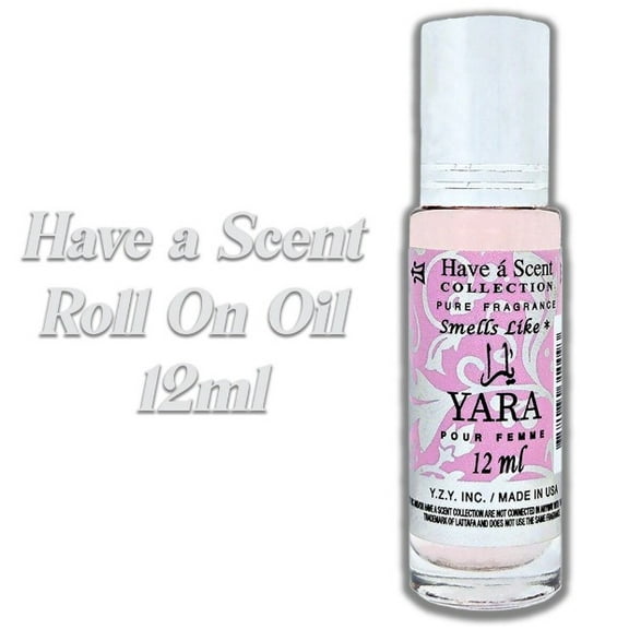 Yara Eau de Parfum Premium Roll-On Perfume Body Oil 12 ml