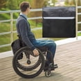 thumbnail image 4 of KoiLife Sac à Dos pour Fauteuil Roulant Sac de Rangement pour Fauteuil Roulant Sac Réfléchissant pour Fauteuil Roulant Sac pour Fauteuil Roulant Sac de Mobilité 16x18x3" Sac de Rangement Noir pour Fauteuil Roulant pour Mobilité Quotidienne, 4 of 5