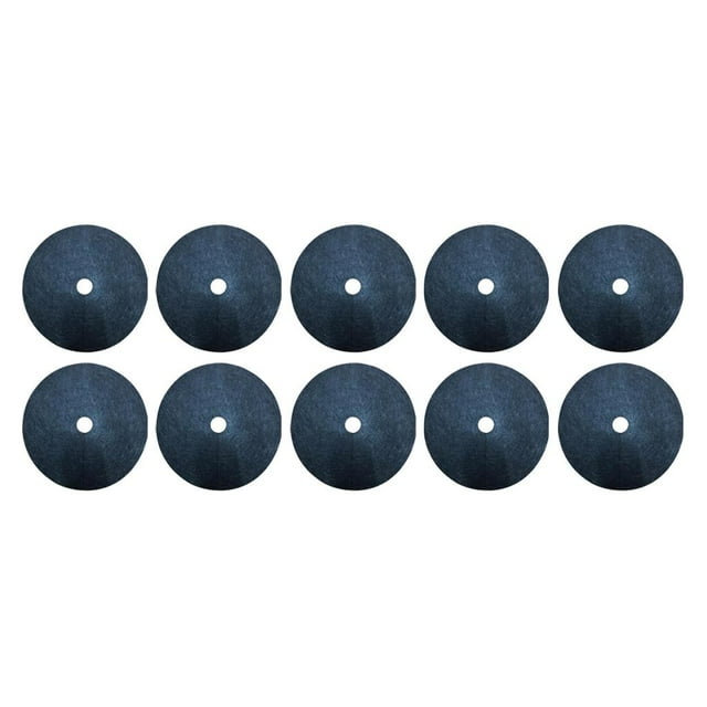 10 Uds. De anillos para árboles, tela no tejida, barrera para , disco, barrera de hierba Los 40cm Zulema Anillos de mantillo