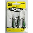 thumbnail image 3 of Storm WildEye Curl Tail Minnow 03 Fishing Lure 3" 1/8oz Shiner 3pcs, 3 of 3
