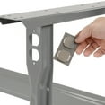 thumbnail image 4 of Fixed Height Workbench C-Channel Flared Leg, Steel Square Edge, 72"W x 30"D x 34"H, Gray, 4 of 4