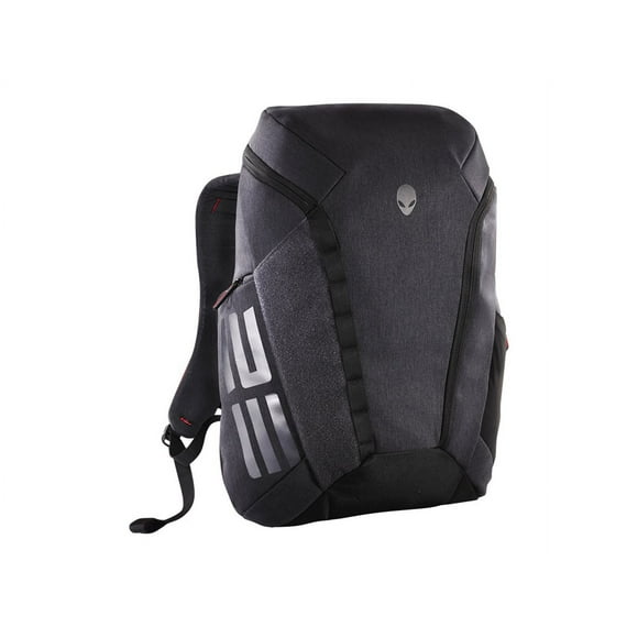 Alienware Elite - Notebook carrying backpack - black, dark gray, heathered gray - for Alienware M15, M15x, M17, M17x, M17x MLK, M17xR2, M17xR3, M17xR4, M17xR5