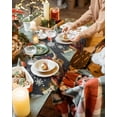 thumbnail image 3 of Snowflake Highland Cow Placemats Set of 4 Candle Pine Tree Merry Christmas Heat Insulation Washable Place Mats, Rustic Non-Slip Table Mats for Dining Table Party Kitchen Decor,13x19 Inch, 3 of 4