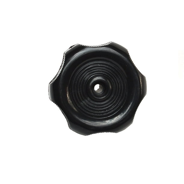 RV Designer H711, Plastic Window Knob, 21/4 inch Diameter, 1/2 inch