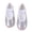 Silver, variant on Girls Casual Shoes Glitter Satin Ballet Dance Shoes Soft Sole Flexible Cat Performance Sneakers For Toddlers Kids ,9.5-10 Years