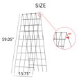 thumbnail image 6 of Slsy A-Frame Cucumber Trellis - Steel Plant Support for Climbing Plants, 6 of 8