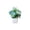 A001- Blue, variant on Silk Plants for Home Decor Indoor Small Artificial Plants in Pots Blue Fake Potted Plants for Office Desk Shelf Decor 1 Pack