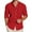 Red, variant on Lumtrix Men's Cotton Linen Shirts Casual Button Down Long Sleeve Dress Shirts Textured Business Wrinkle-Free Regular Fit Shirts Beige 3XL
