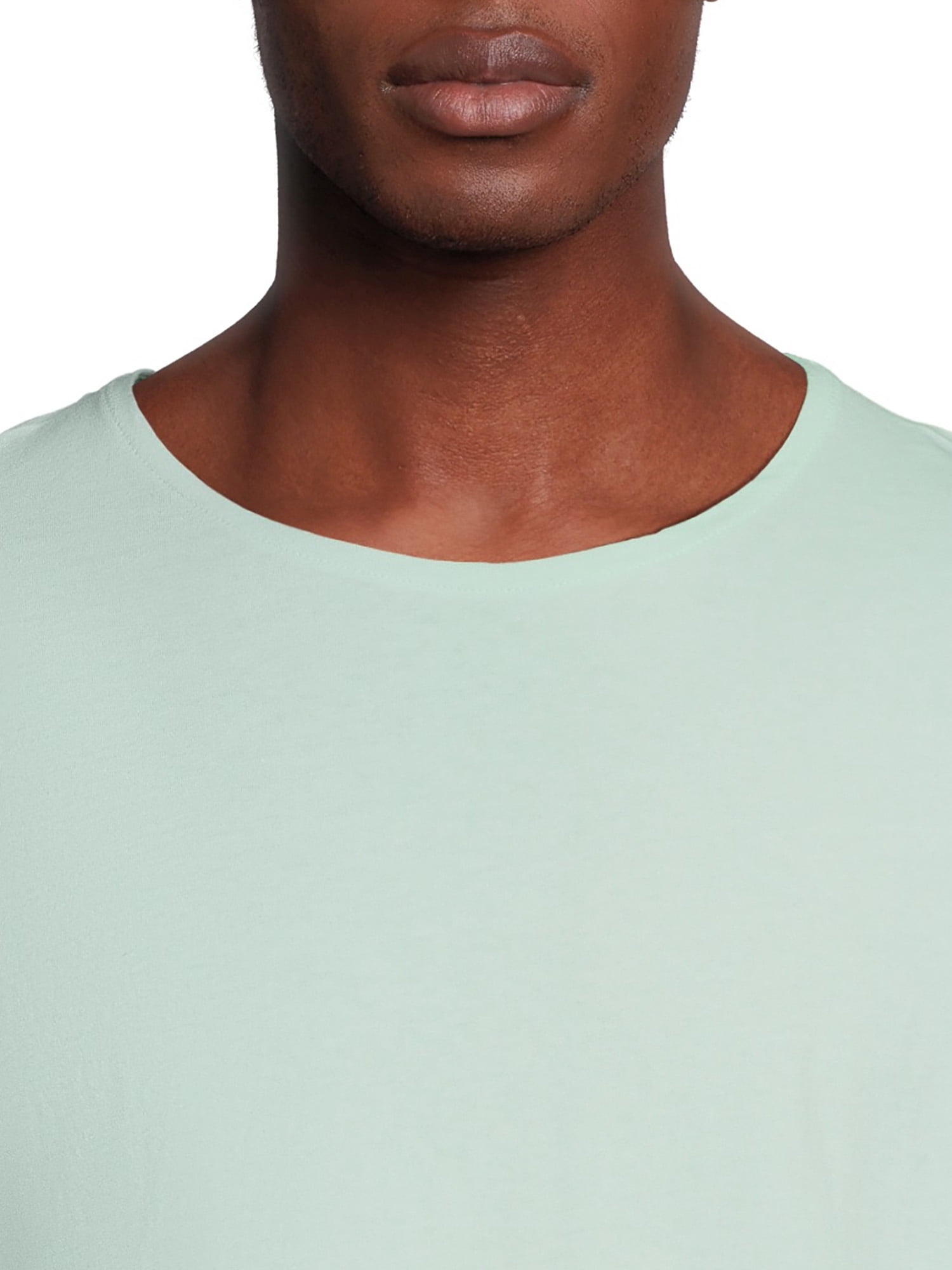 No Boundaries Men's and Big Men's Elongated Tees, 2-Pack, Sizes XS-5XL