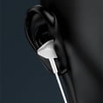 thumbnail image 4 of Auriculares intrauditivos con micrófono, auriculares con cable de 3,5 mm para smartphones iOS y Android, portátiles, MP3, juegos y Walkman, 4 of 6