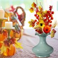 thumbnail image 3 of Thanksgiving Decorative Flower Branch Cuttings Pumpkin Maple Leaf Flower Branch-F 28cm, 3 of 7