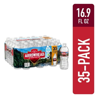 Arrowhead Mountain Spring Water, 16.9 fl oz, 35 Pack Plastic Bottles