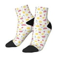 thumbnail image 2 of Bingfone Tropical Fruit Design Patterned Men'S Women'S Casual Cotton Socks, 2 of 9