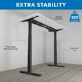 thumbnail image 5 of Ultimate Dual Motor Electric Standing Desk with 48" Tabletop, 5 of 10