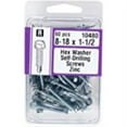 thumbnail image 2 of #8-18 x 1-1/2" Zinc Plated Steel Hex Washer Head Self-Drilling Screws SDSHWS-116, 2 of 2