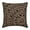 3. Black (Jute Rebel), variant on Euro Sham, Black European Shams 26x26 inch (65x65 cm), Silk Euro Pillowcases, Nature & Floral, Garden, Crystals, Modern Euro Pillow Shams - Black Crystal Garden