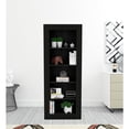 thumbnail image 6 of Mod Border Black Bookcase, 6 of 8
