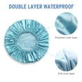 thumbnail image 2 of Bonnet de Douche, Lot de 4 Bonnets de Douche pour Femmes, Bonnet de Douche à Double Couche Imperméable Protection des Cheveux Bonnets de Douche en EVA Réutilisables(B), 2 of 7