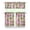 Hamburger, variant on Celestial Astronomical Kitchen Curtains Set - Dark Aesthetic 3-Piece Rod Pocket Curtains with Eclipse & Constellation Print