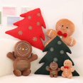 thumbnail image 3 of Coussin Bonhomme en Pain d'Épice Poupée Oreiller Doux Décorations pour Enfants, 3 of 5