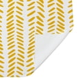 thumbnail image 6 of Creative Products Yellow Modern Herringbone 71x74 Shower Curtain, 6 of 7