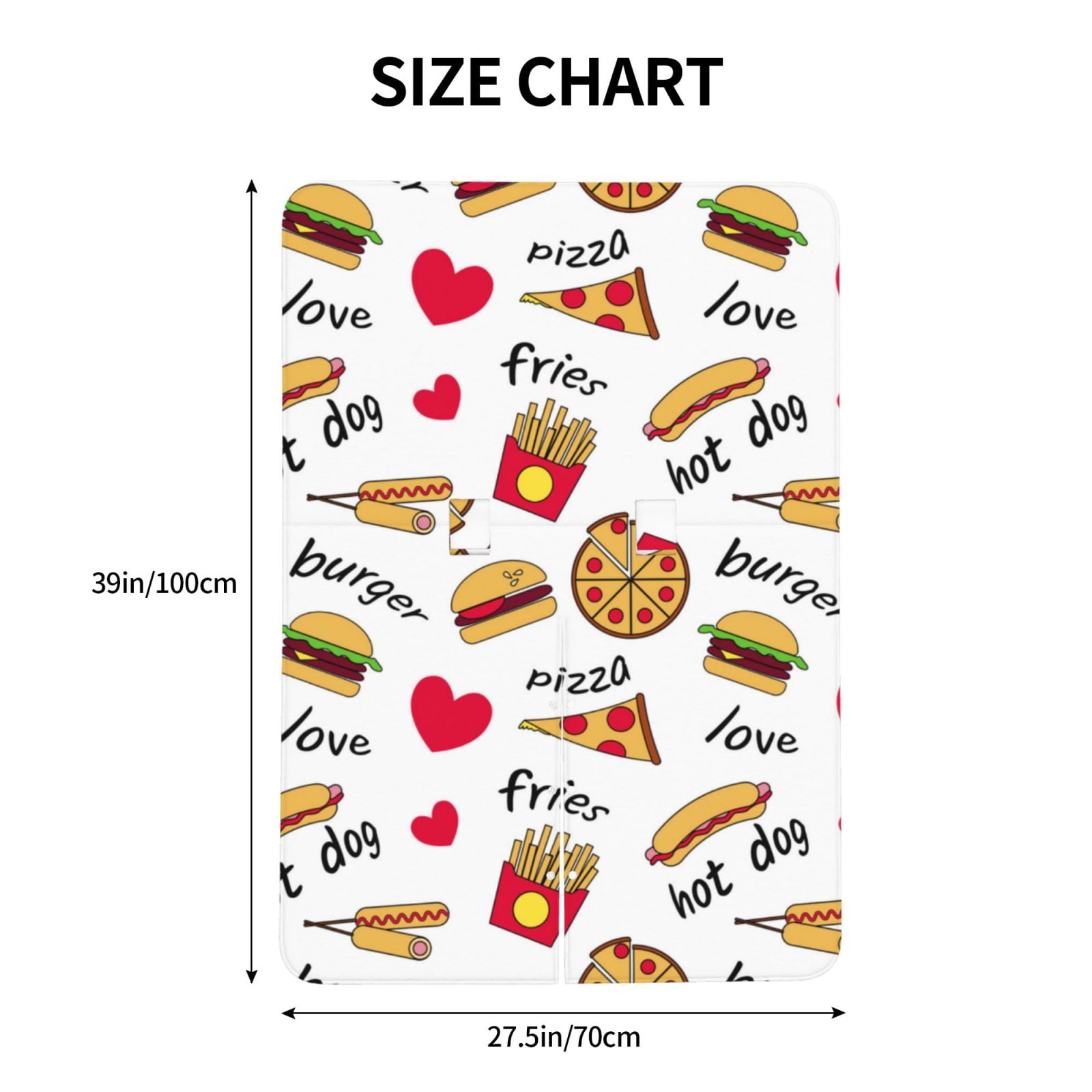 Naloa Fast Food Baby Car Seat Cover, Breathable Baby Carrier Cover, Multiuse Baby Carrier Cover & Nursing Breastfeeding Cover