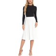thumbnail image 2 of ZXIHZF Jupe Midi Plissée Fluide en Chiffon Classique pour Femmes, 2 of 7