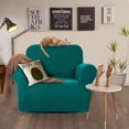 thumbnail image 3 of Housse de Chaise Extensible, Housses de Canapé Hydrofuges, Anti-Chien, Chat, Animal de Compagnie, Housses de Sofa et de Chaise, Protecteurs (Chaise, Vert Noirâtre), 3 of 7