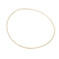 thumbnail image 1 of Cadena Collar Torsal Ametrinaa 2.5mm Unisex 45cm Oro Italiano Hueco 10k, 1 of 5