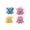 A#01, variant on Simulation Sphere Shape Squishy Fidget Toys for Adults Soft Rubber Sensory Gadget Classic Random Tone Office Desk Accessory Pressure Relief Tool 1 Pack