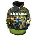 thumbnail image 3 of ROBLOX-suéter con capucha y estampado Digital para hombre y niño, suéter de moda para pareja, regalos de moda, nuevo, 3 of 4