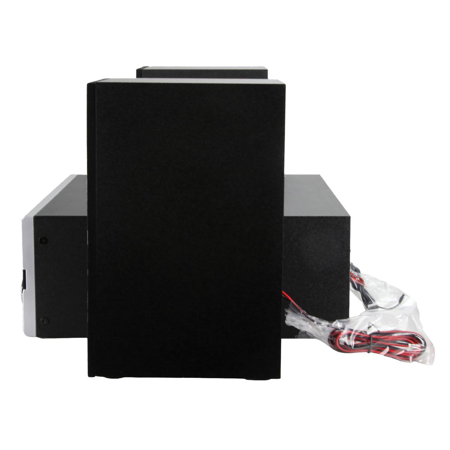 Victor Milwaukee Desktop Home Stereo System with CD Player, FM Radio, Detached Speakers, and Bluetooth