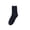 Navy, variant on Womens Mens Socks LSQii Casual Soft Comfy Solid Color Knit Crew Socks Breathable Mid Tube Stockings Daily Wear Outdoor All Season Dark Gray