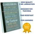 thumbnail image 2 of Classroom Rules sign chart LAMINATED by Teachers for students learning in school study hall, 2 of 3