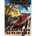 thumbnail image 2 of Art.com Monaco Grand Prix Stretched Canvas Print Wall Art by Catherine Jones, 12" x 16", 2 of 4
