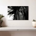 thumbnail image 2 of Elephant Stock Horse Up Close Wall Art - Horizontal Canvas Wall Art - Living Room Wall Decor - Photography Animal Canvas - Black And White Decor - 12" x 8", 2 of 8