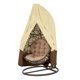 thumbnail image 1 of Funda para sillón de mimbre de ratán para jardín, impermeable, con cremallera, funda protectora para sillón tipo huevo, funda con revestimiento de PVC y poliéster Oxford 210D, 1 of 5